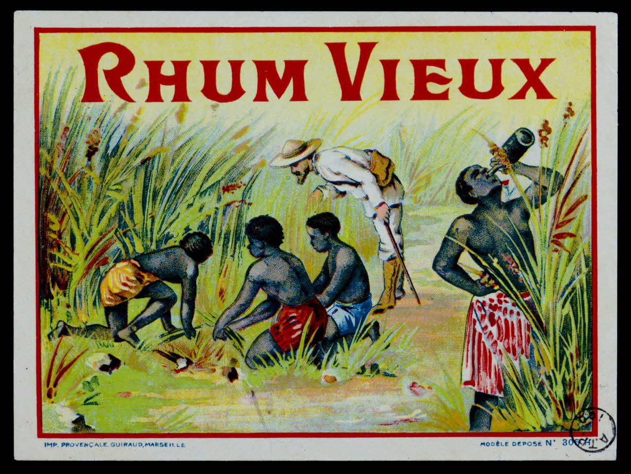 estampe RHUM VIEUX 1971.9.119 Photo
