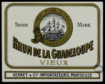 estampe RHUM DE LA GUADELOUPE 1971.9.120  Photo