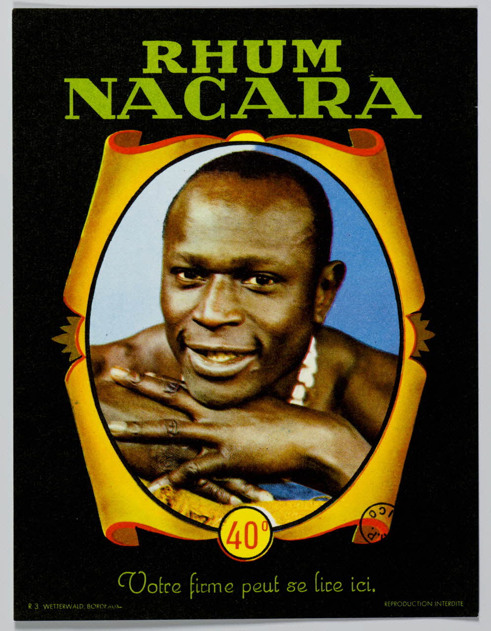 estampe RHUM  NACARA 1971.9.122 Photo