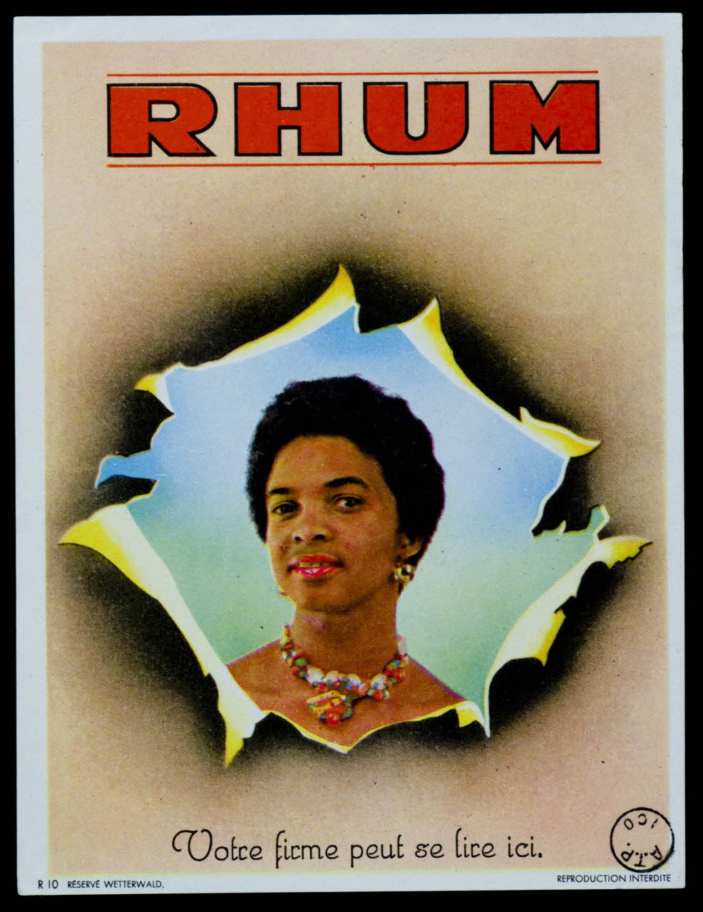 estampe RHUM 1971.9.123 Photo