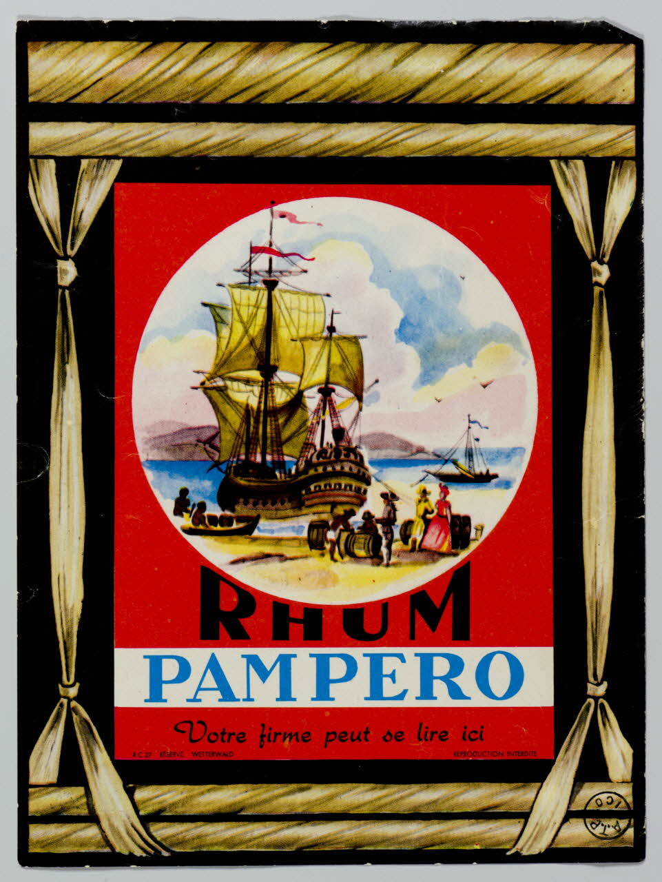 estampe RHUM  PAMPERO 1971.9.124 Photo