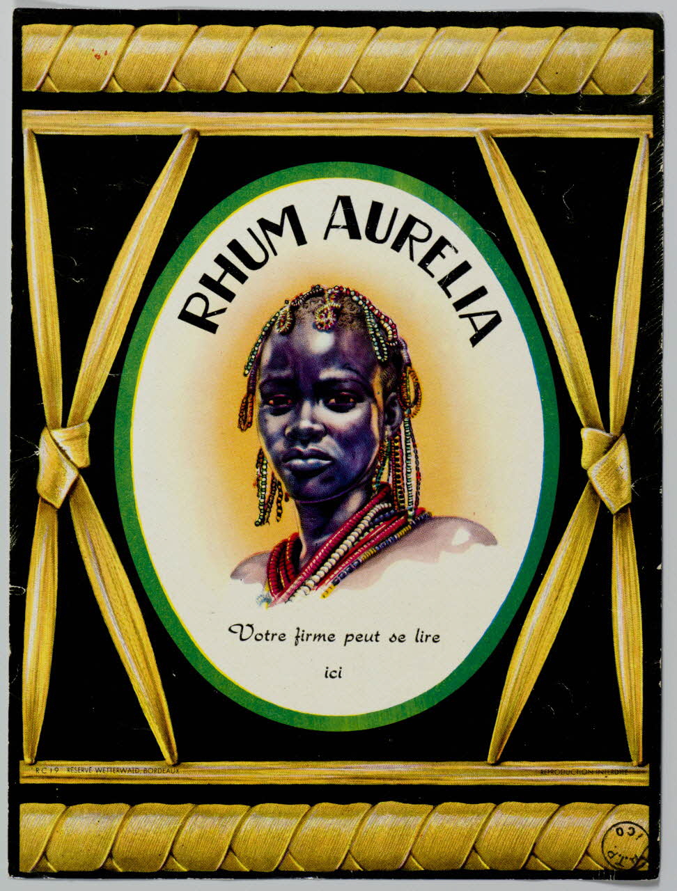 estampe RHUM ARELIA 1971.9.127 Photo