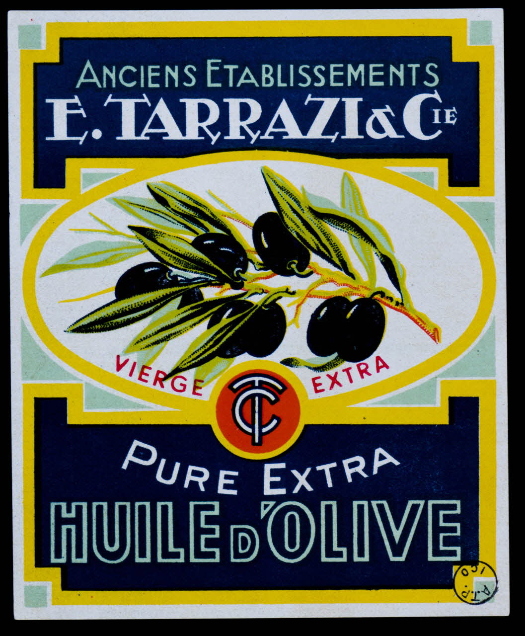 estampe HUILE D'OLIVE 1971.9.130 Photo