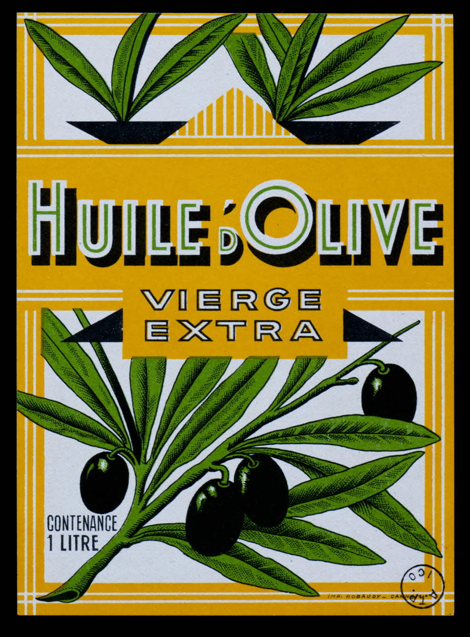 estampe HUILE D'OLIVE 1971.9.131 Photo