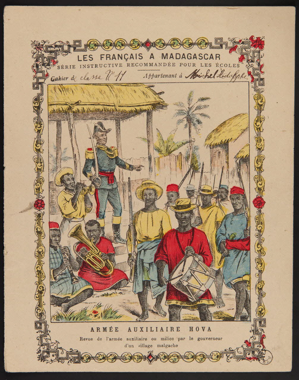 estampe ARMEE AUXILIAIRE HOVA 1971.9.29 Photo