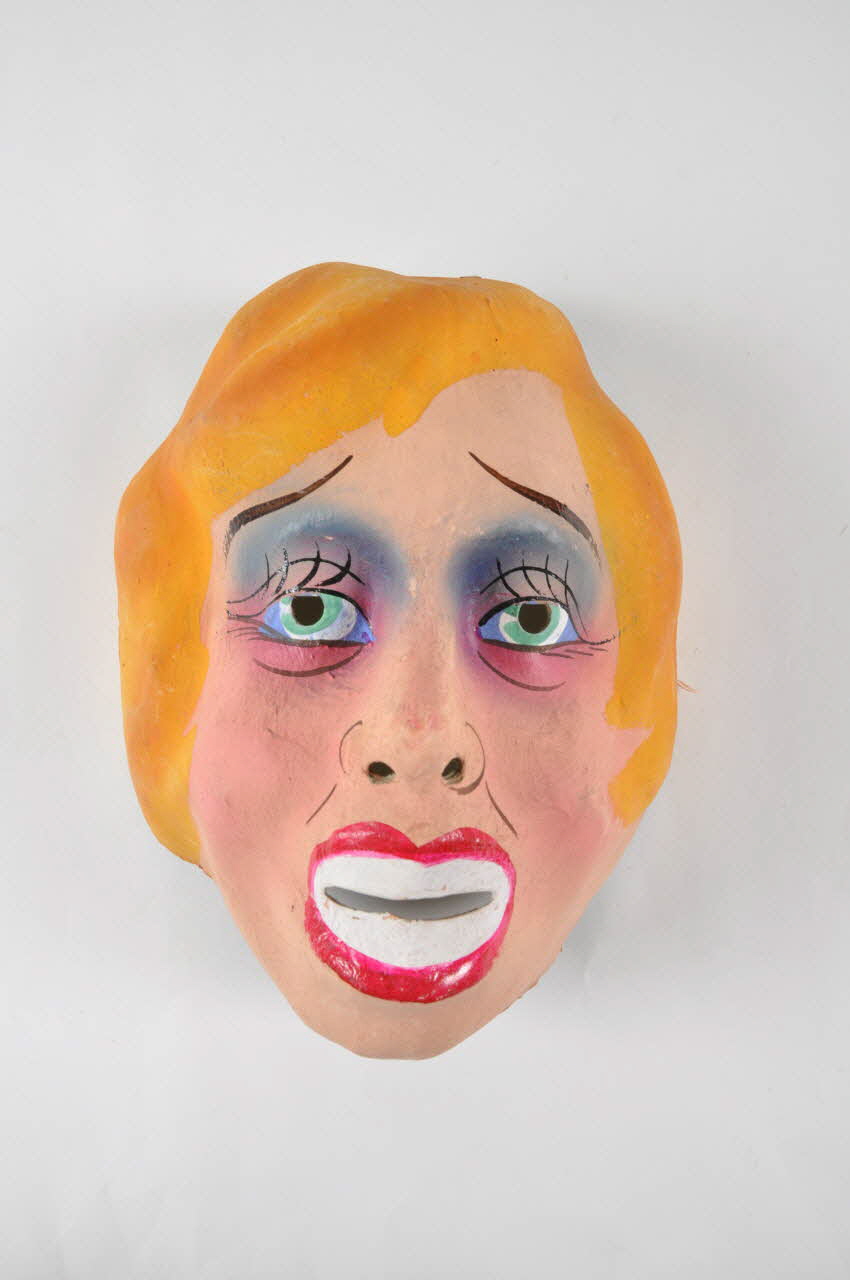 César masque de déguisement Pays de la Loire, France 1920 1966.20.8 Photo Mucem