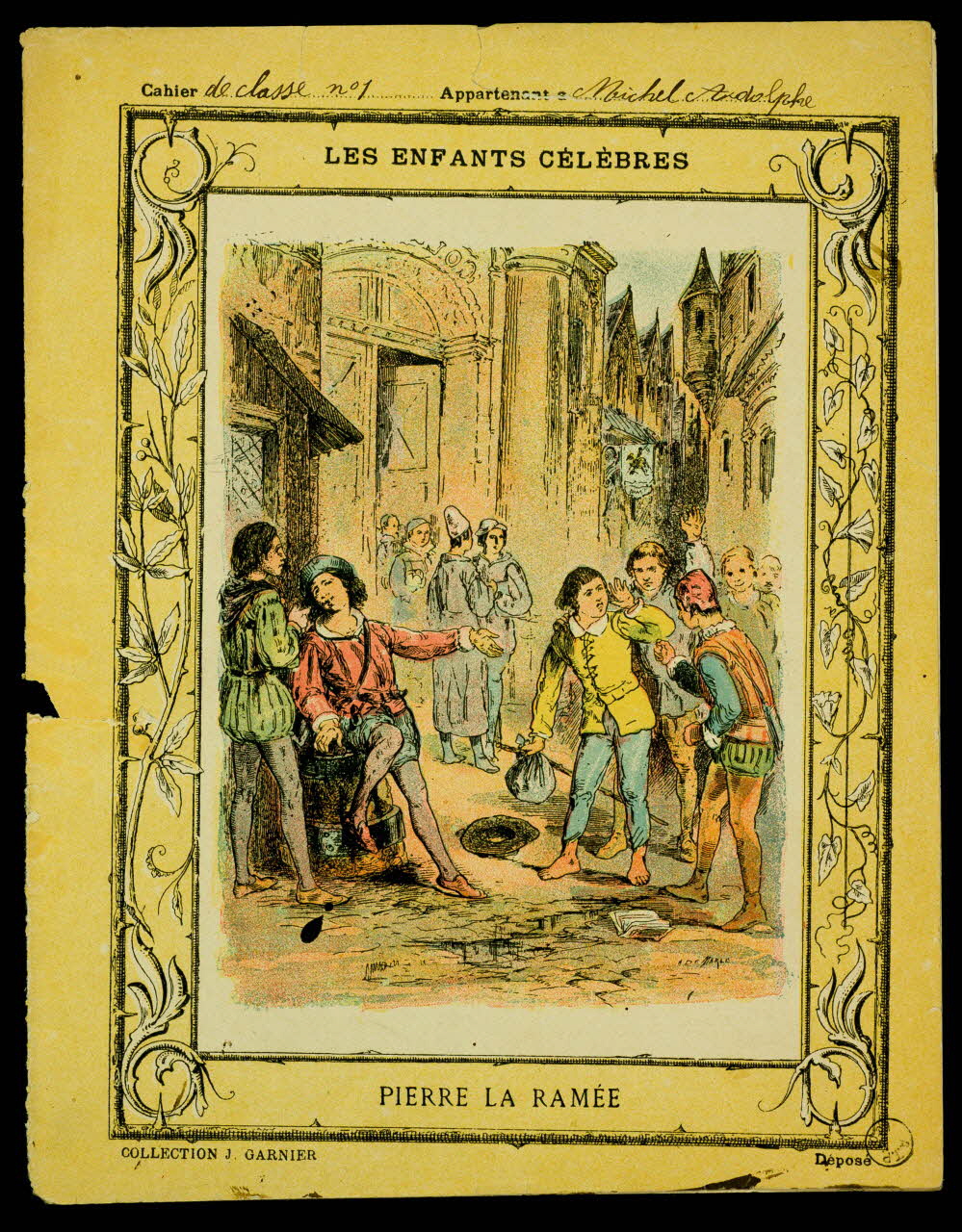 estampe LES ENFANTS CELEBRES 1971.9.72 Photo