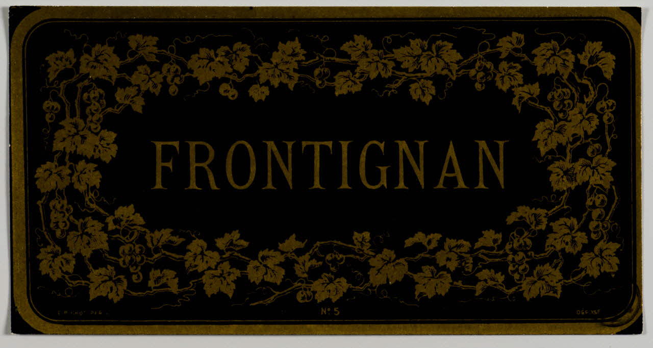 estampe FRONTIGNAN 1971.9.89 Photo