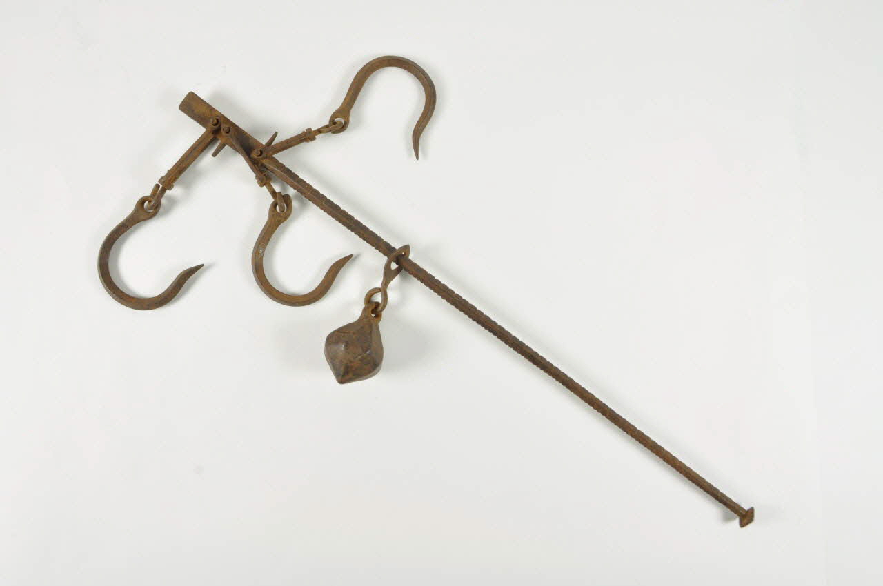 balance romaine Bourgogne, France 1850-1900 1908.1.1 Photo Mucem