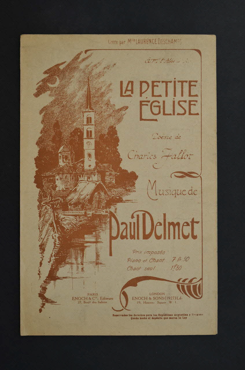 chanson petit format 1966.201.26 Photo Mucem