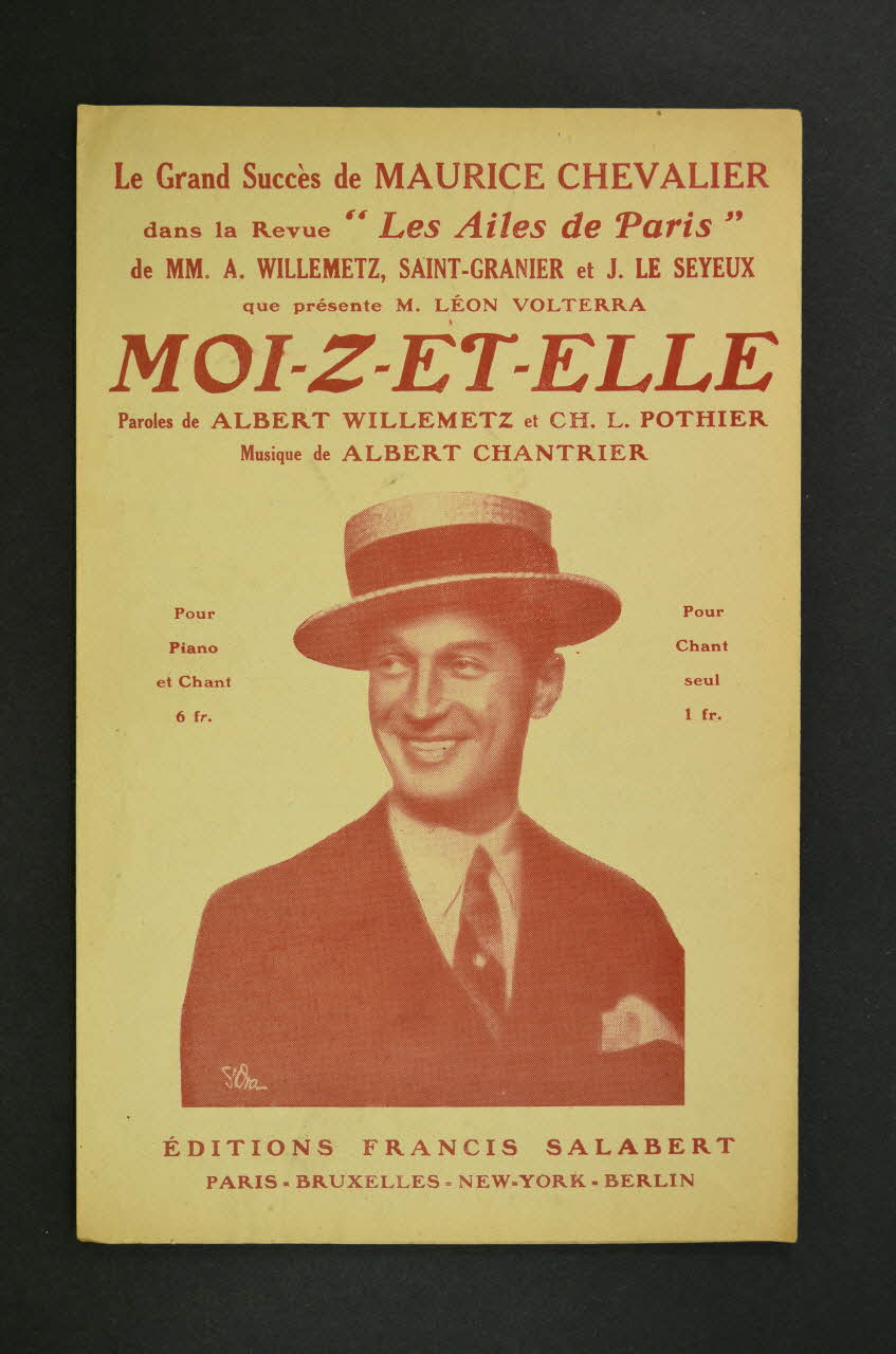 chanson petit format 1966.201.33 Photo Mucem