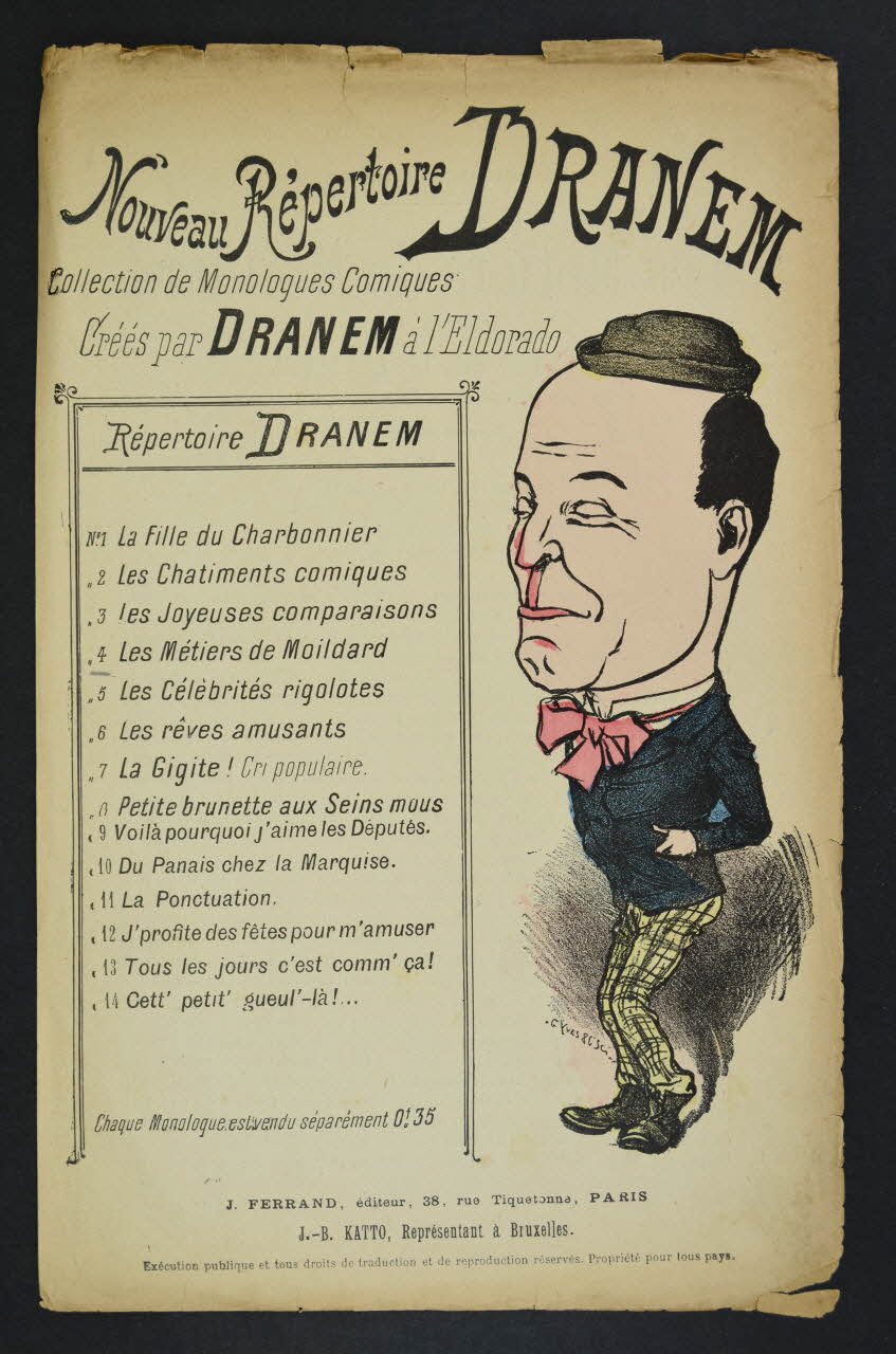 chanson petit format 1966.201.35 Photo Mucem