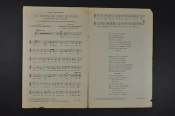 Henri Christiné ; Alfredo Nilson-Fyscher ; Ray Goetz ; R. Casabianca ; Baldwin Sloane ; Harry Fragson ; Edouard Salabert chanson petit format Île-de-France, France 1912 1966.201.37 Photo Mucem