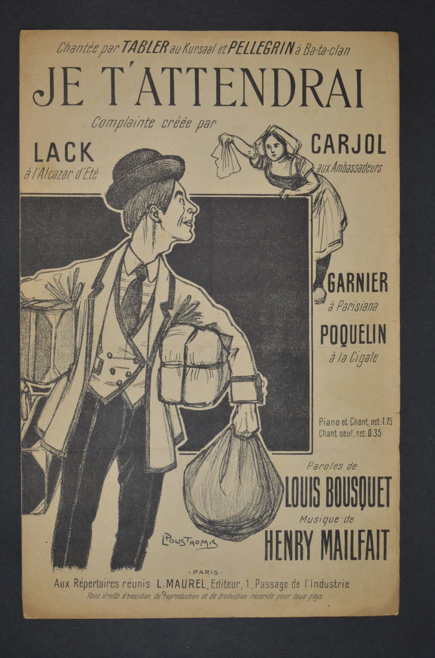 chanson petit format 1966.201.44 Photo Mucem