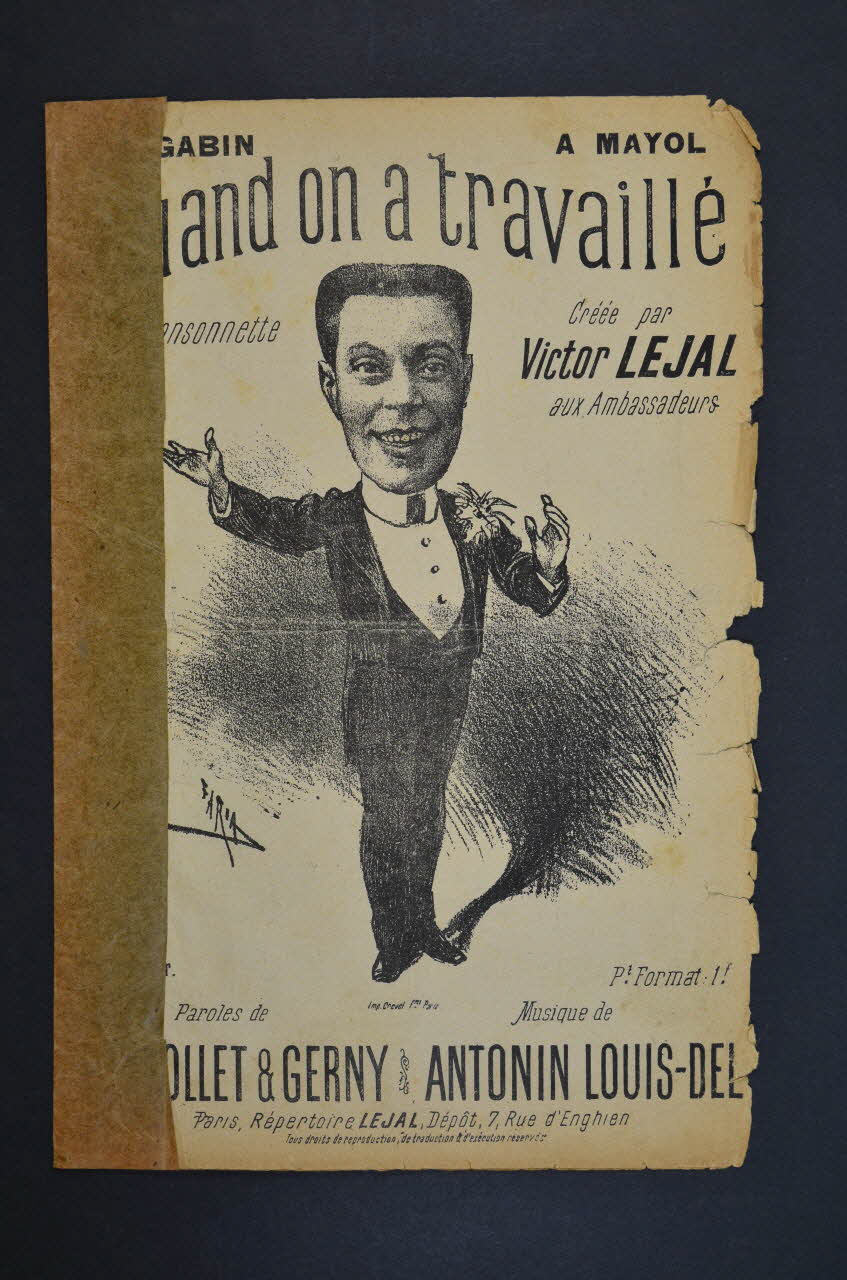 chanson petit format 1966.201.45 Photo Mucem