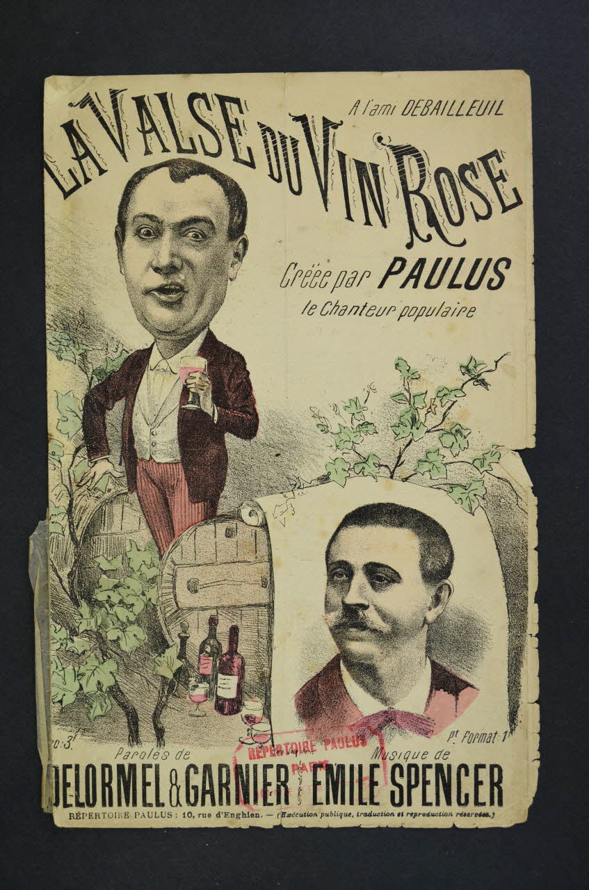 chanson petit format 1966.201.56 Photo Mucem