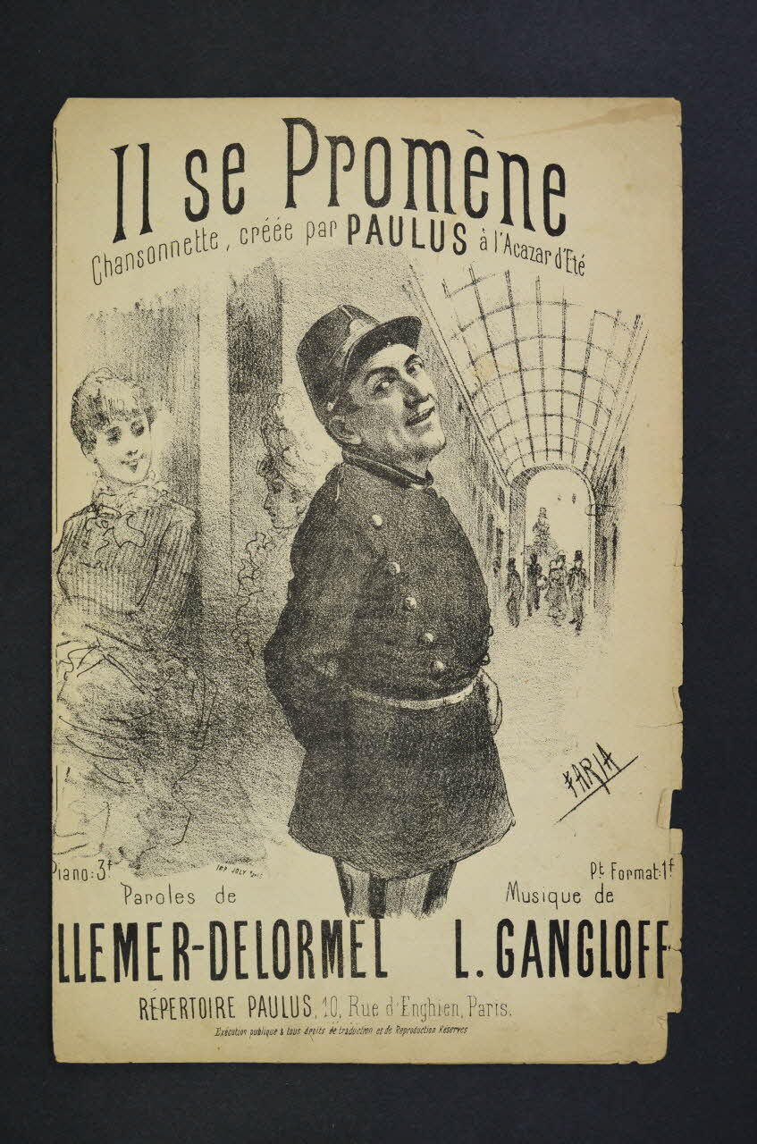 chanson petit format 1966.201.58 Photo Mucem