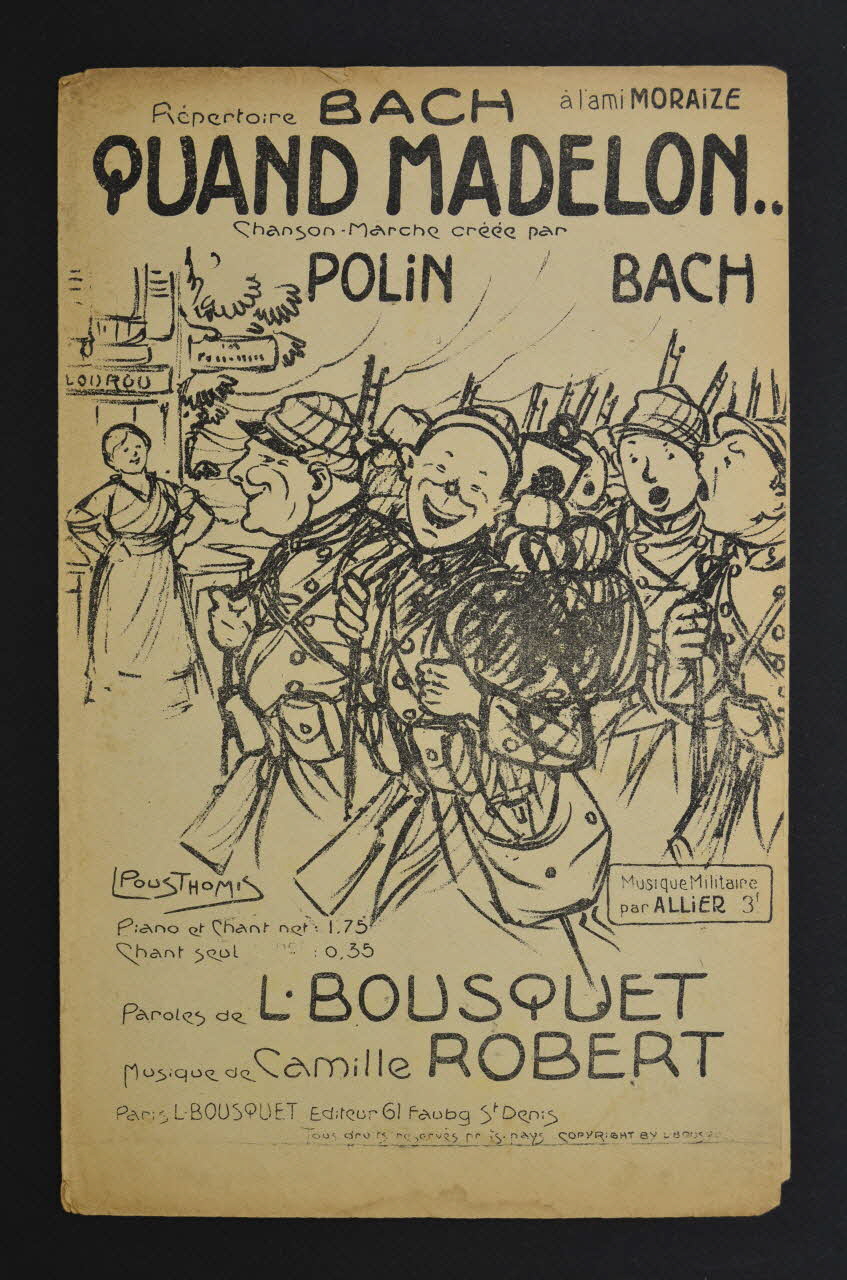 chanson petit format 1966.201.60 Photo Mucem