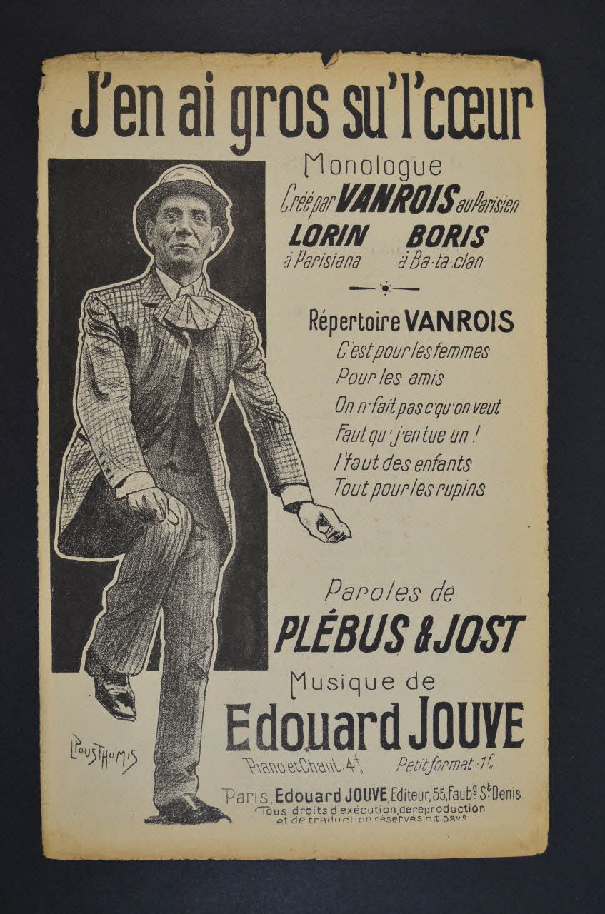 chanson petit format 1966.201.62 Photo Mucem