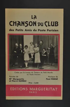 chanson petit format 1966.201.63  Photo Mucem