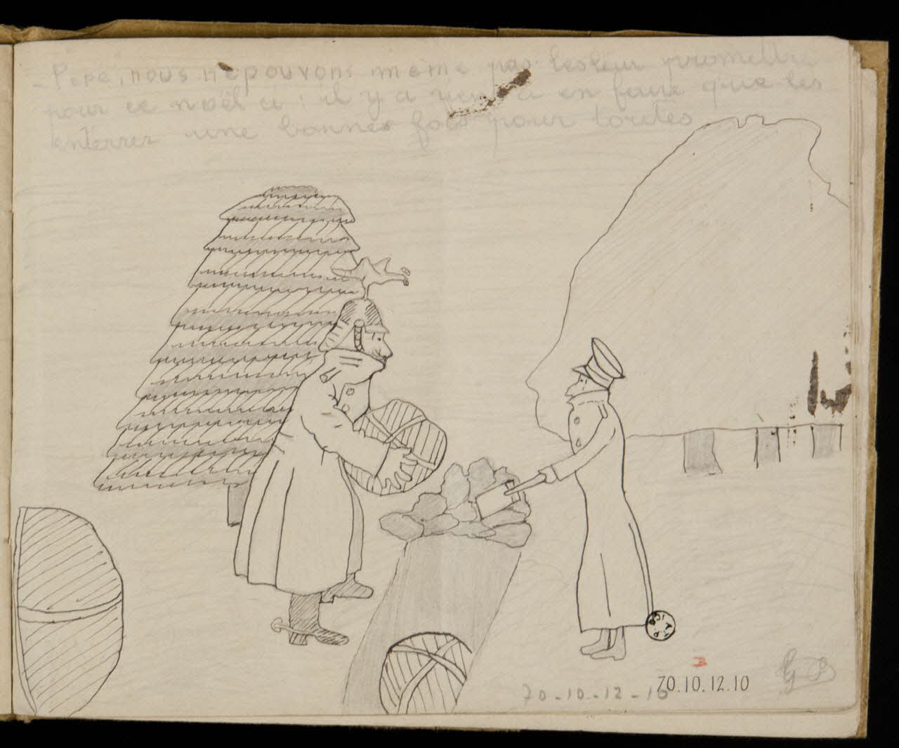 album - Pepe nous ne pouvons meme pas les leur promettre  pour ce noël ci : il y a rien à en faire que les  enterrer une bonne fois pour toutes 1970.10.12.10 Photo