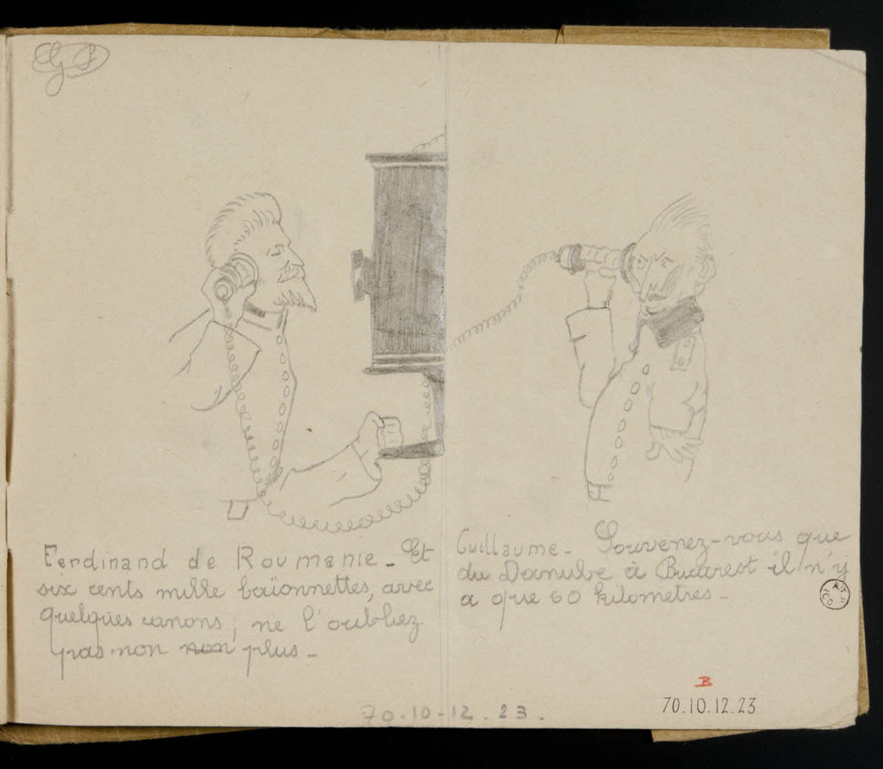 album Ferdinand de Roumanie. Et Guillaume 1970.10.12.23 Photo