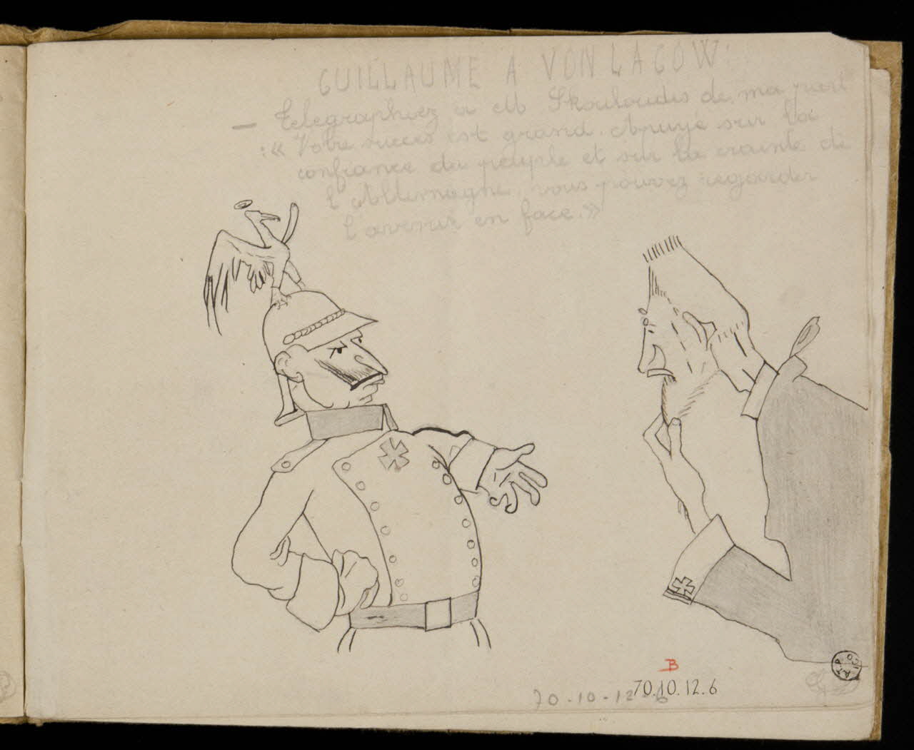 album GUILLAUME A VON LAGOW 1970.10.12.6 Photo