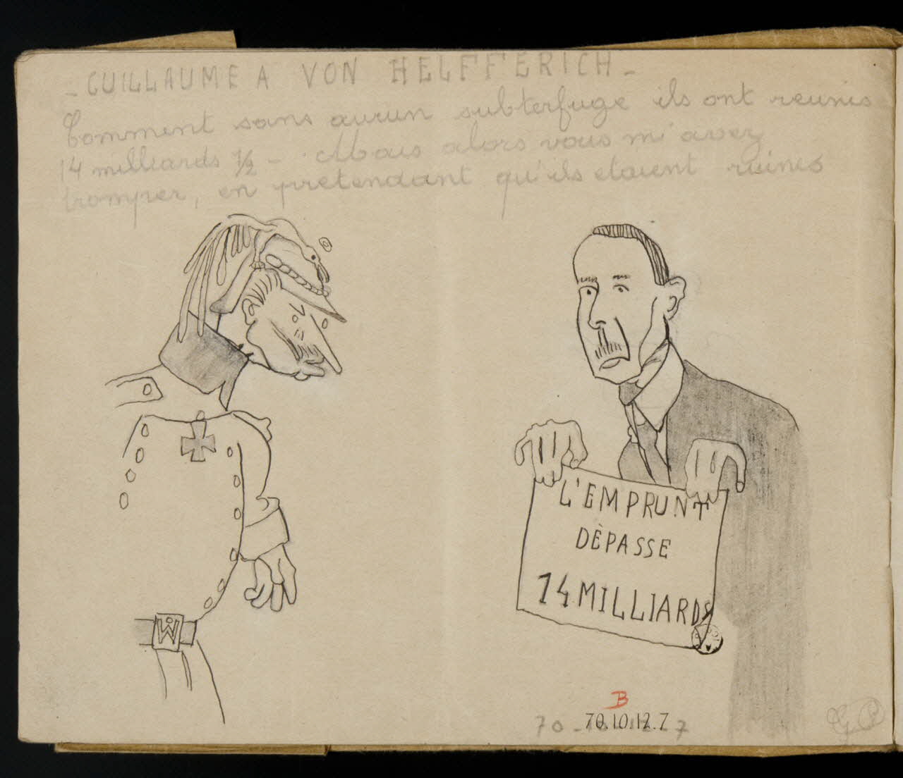 album GUILLAUME A VON HELFFERICH 1970.10.12.7 Photo