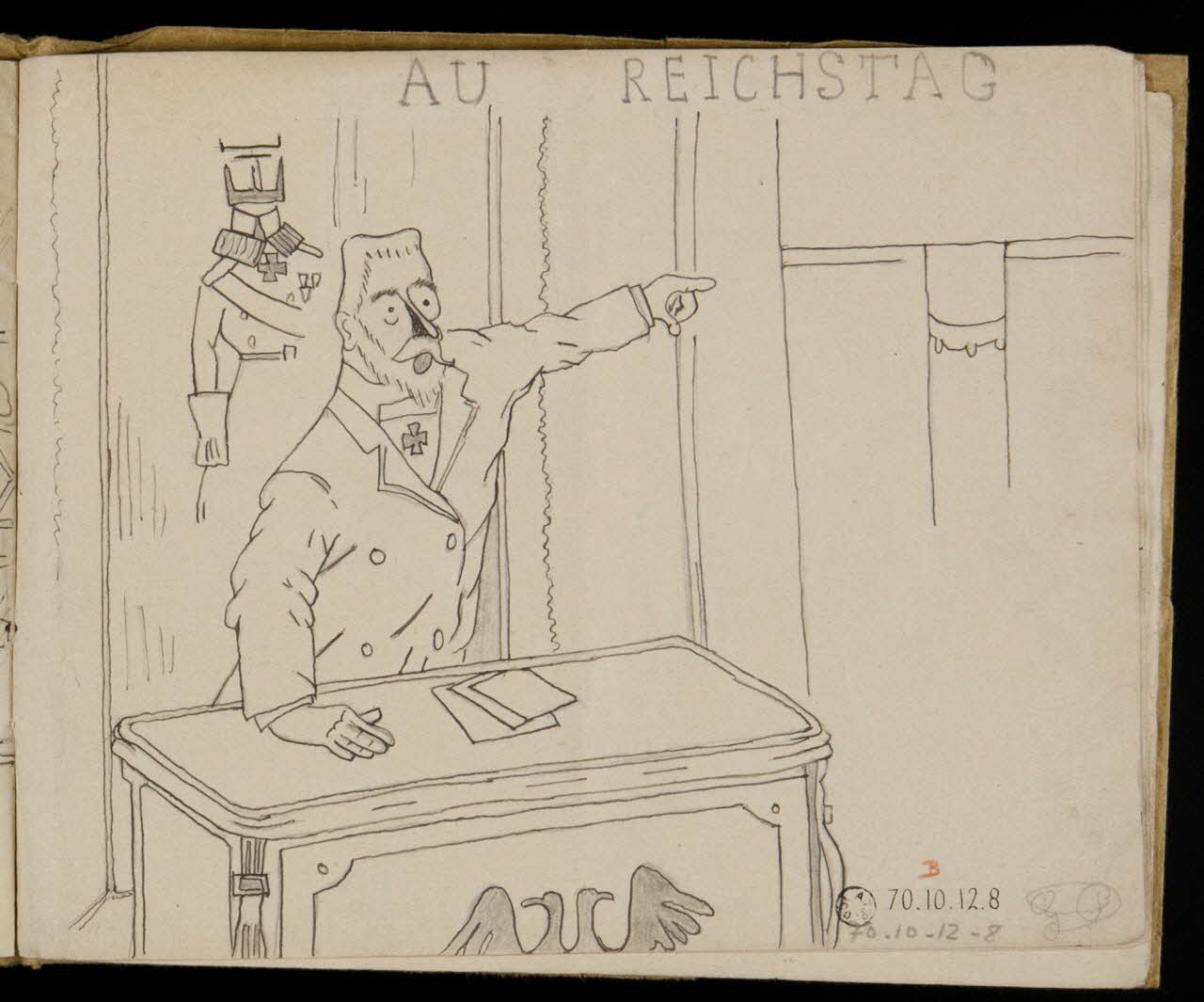 album AU REICHSTAG 1970.10.12.8 Photo