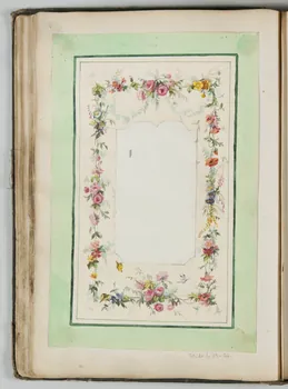 Louis Thivet album Projet de store de boutique 1886-1914 1970.101.28.26  Photo