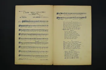 Dick Lawrence ; Ph Febvre ; René De Buxeuil ; Léonce Junka ; H. Delormel chanson petit format Île-de-France, France 1913 1966.201.9 Photo Mucem
