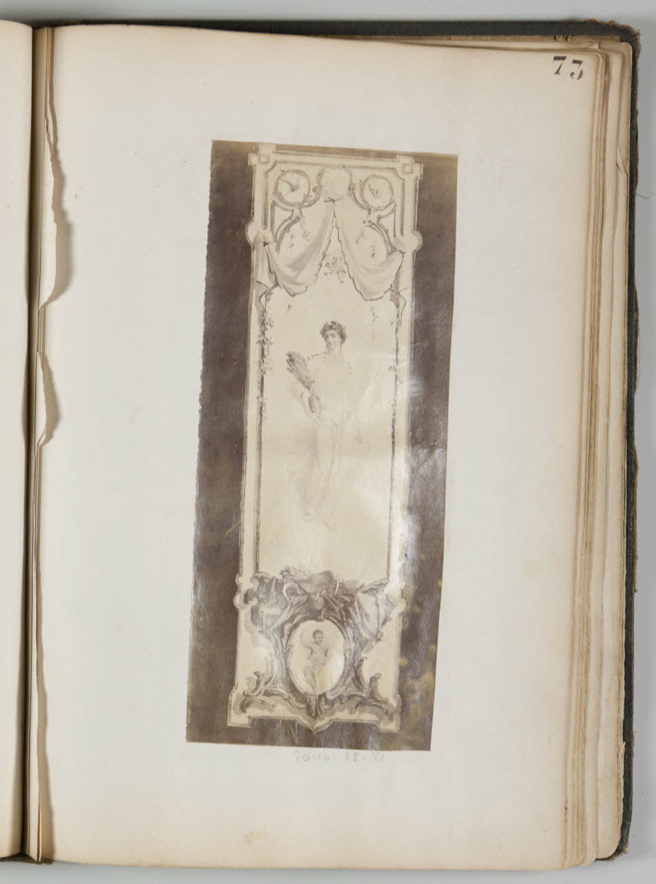 album Photographie d'un panneau décoratif 1970.101.28.81 Photo