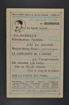 chanson petit format 1966.202.12 Photo Mucem