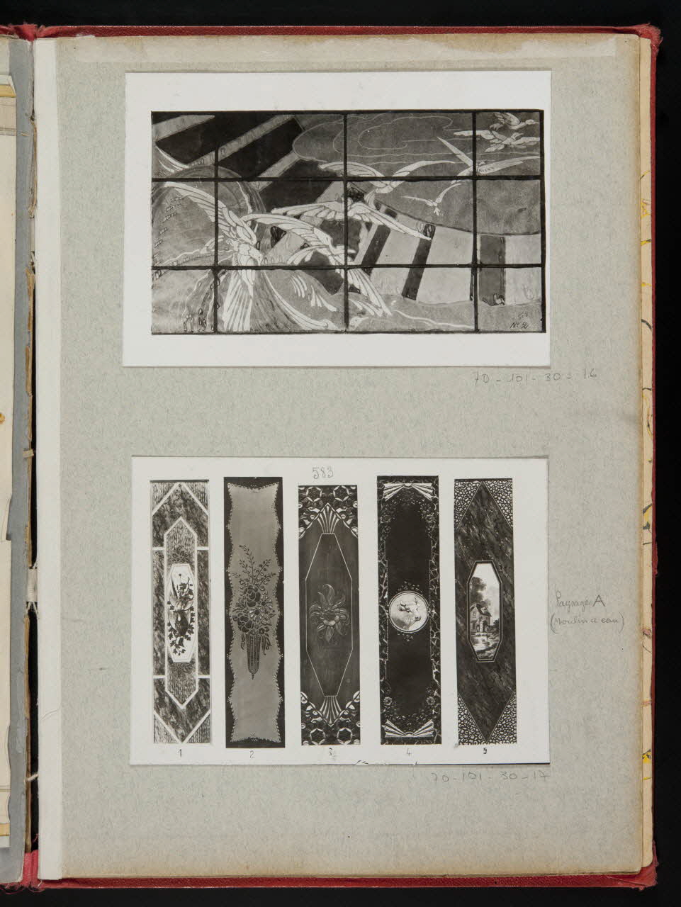 album Photographie d'un décor peint 1970.101.30.16 Photo