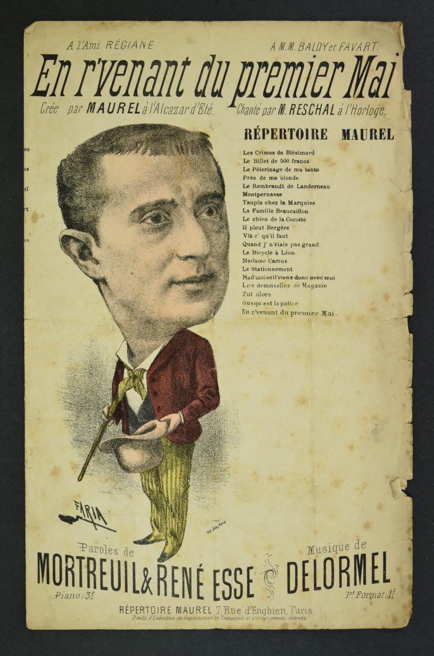 chanson petit format 1966.202.15 Photo Mucem