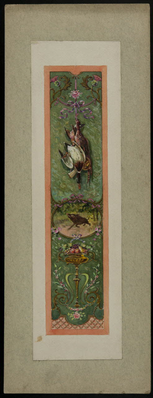 dessin Projet d'un décor de boutique 1970.101.33 Photo