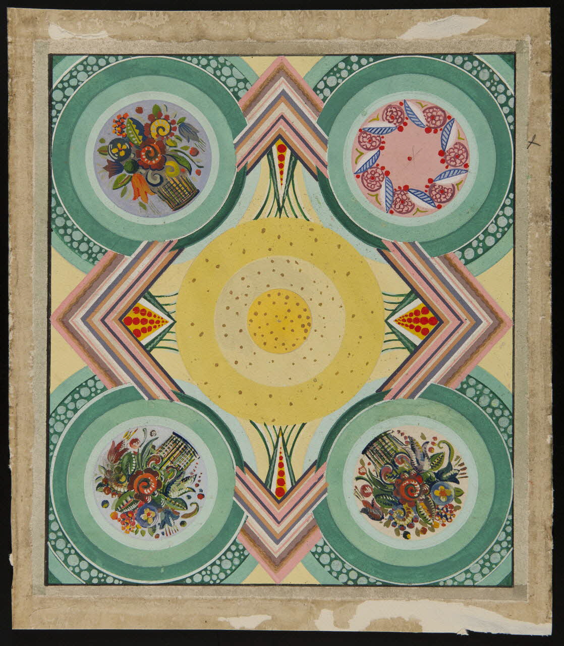 dessin Projet d'un décor de boutique 1970.101.39 Photo