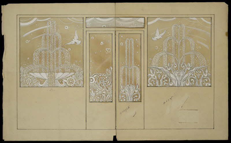 pendant Projet d'un décor de boutique 1970.101.45 Photo