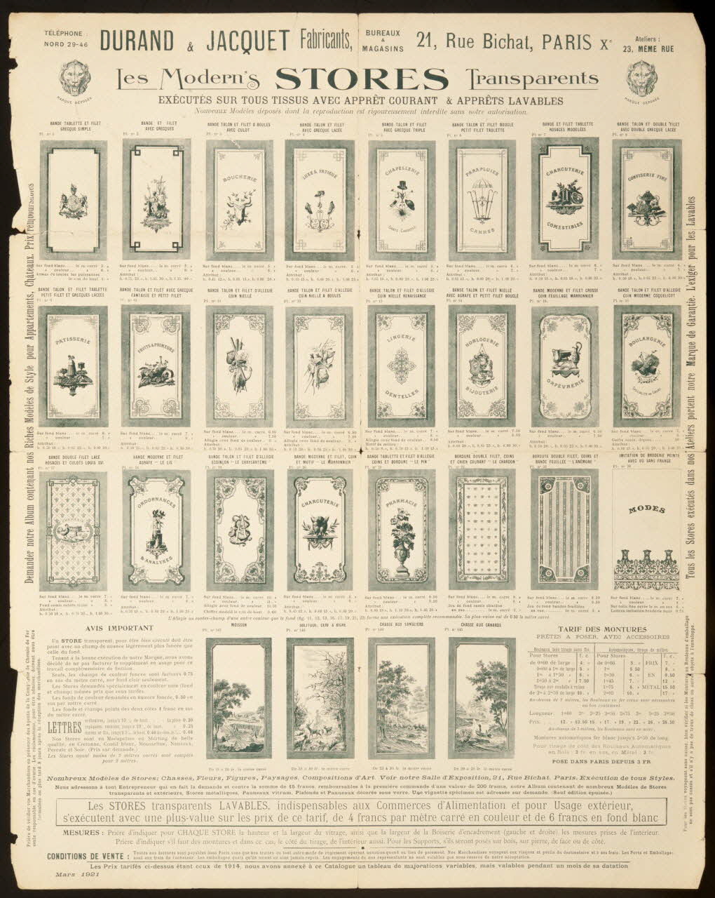 estampe Les Modern's STORES Transparents 1970.109.1 Photo