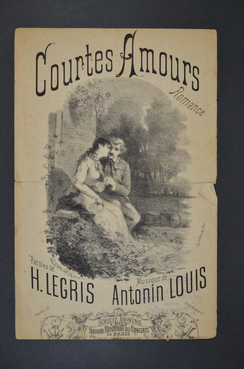 chanson petit format 1966.202.1 Photo Mucem