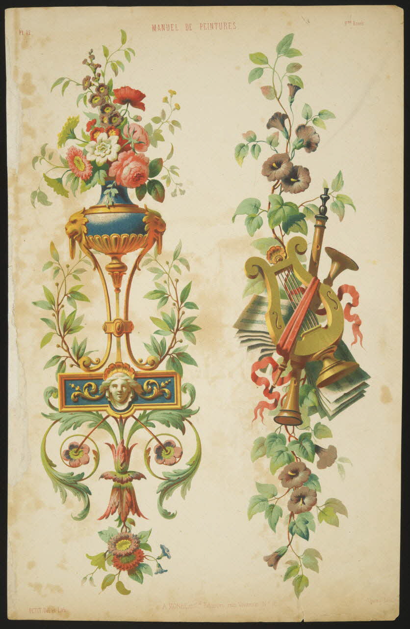 estampe MANUEL DE PEINTURES 1970.109.7 Photo