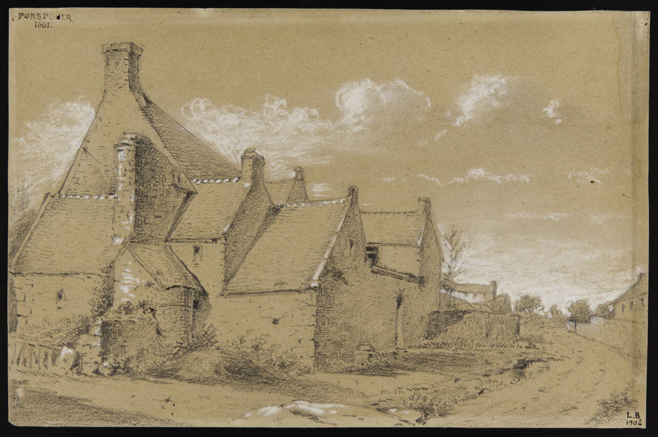 Benoist Louis dessin Ferme 1904 1970.111.35 Photo