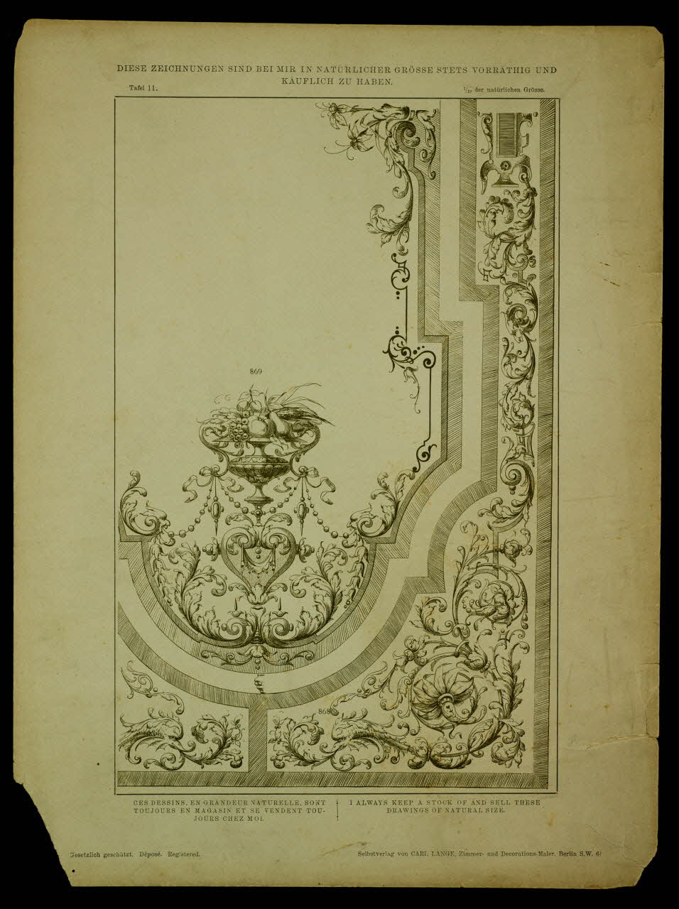 estampe CES DESSINS, EN GRANDEUR NATURELLE, SONT  TOUJOURS EN MAGASIN ET SE VENDENT TOU-  JOURS CHEZ MOI. 1970.114.124 Photo