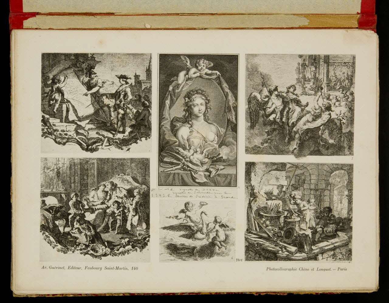 album Vignettes de Borel et Schmidt 1970.114.27 Photo