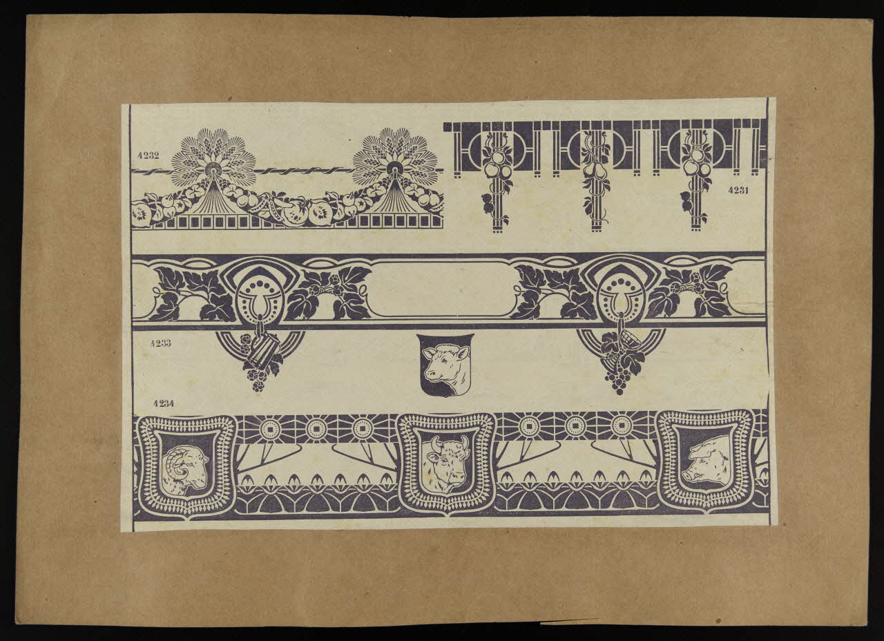 estampe Frises ornementales 1970.114.59 Photo