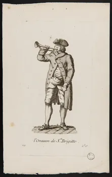 estampe l'Oraison de S.te Brigitte 1970.115.17  Photo