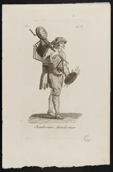 estampe Chaudronier, chaudronier 1970.115.19  Photo