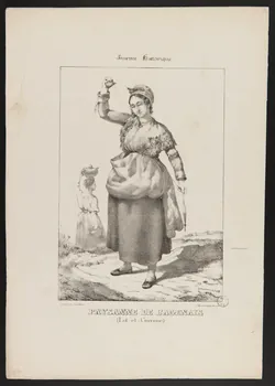 estampe PAYSANNE DE L'AGENAIS  (Lot-et-Garonne) 1970.115.24 Photo