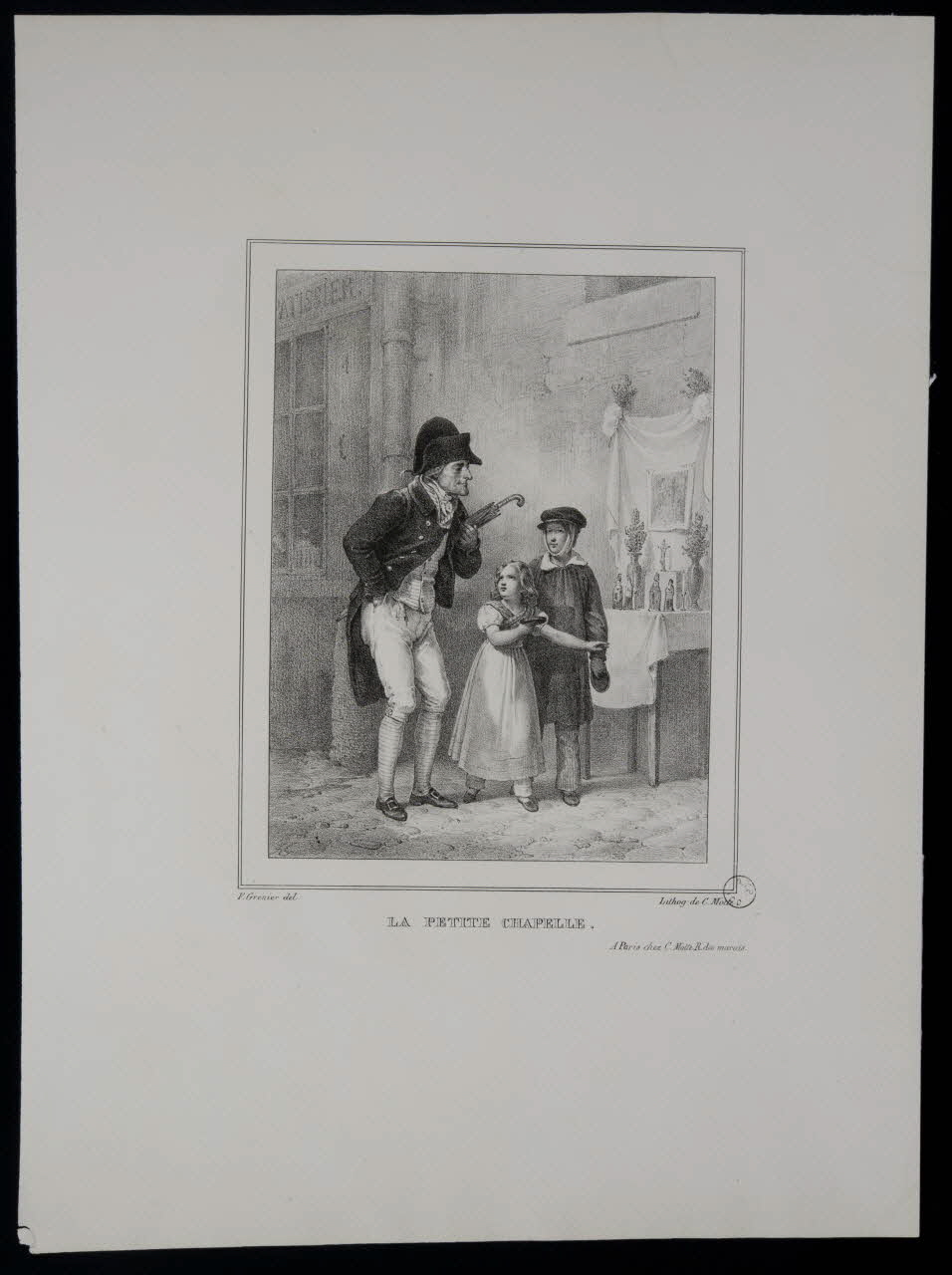 estampe LA PETITE CHAPELLE. 1970.115.32 Photo