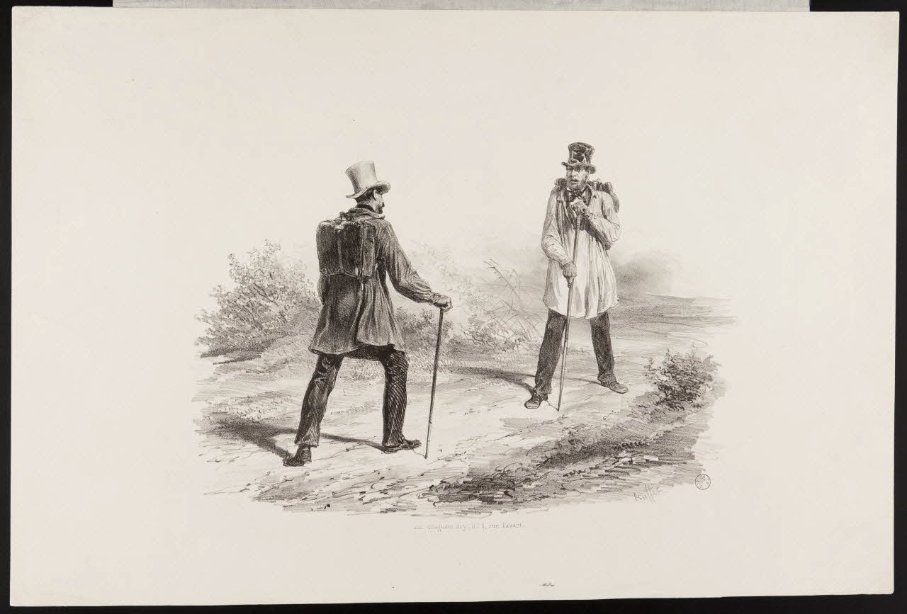 estampe Compagnon de tour de France 1970.115.34 Photo